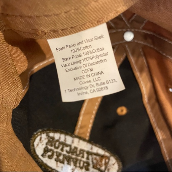 Brown Camo Camouflage Adjustable Tractor Supply Co. Hat / Cap - Picture 4 of 5